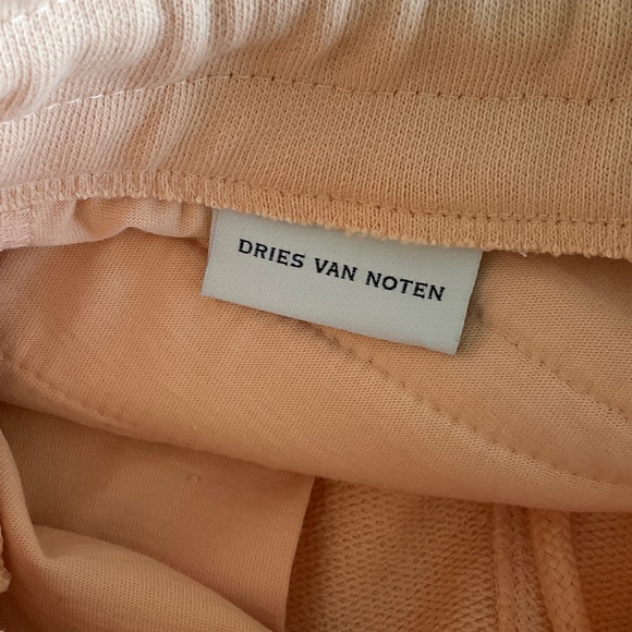 DRIES VAN NOTEN
Pleated cotton-jersey wide-leg track pants - Picture 6 of 11